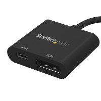 Miniatyr av produktbild för StarTech.com USB C till DisplayPort-adapter med USB Power Delivery - 4K 60 Hz