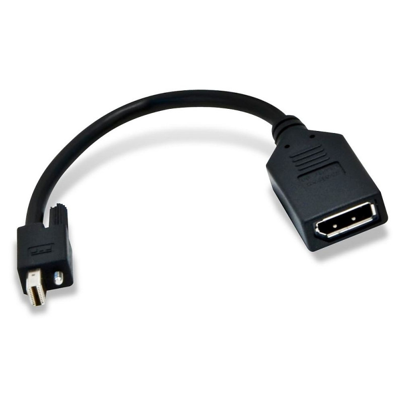 Produktbild för Matrox CAB-MDP-DPF DisplayPort-kabel 0,2 m Mini DisplayPort Svart
