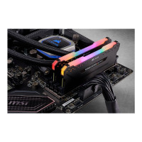 Produktbild för CORSAIR Vengeance RGB PRO - DDR4 - sats - 16 GB: 2 x 8 GB - DIMM 288-pin / PC4-25600 - ej buffrad