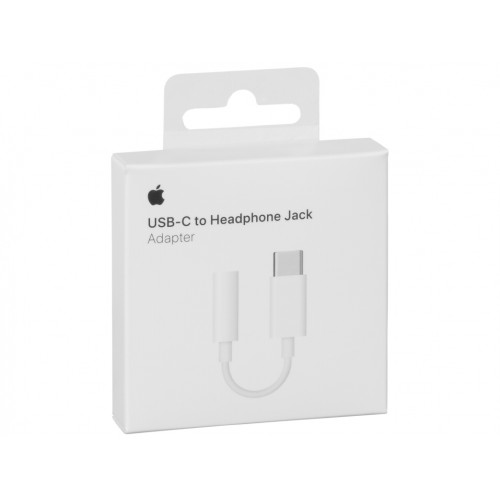 Apple Apple MU7E2ZM/A mobiltelefonkablar Vit 3,5mm USB C