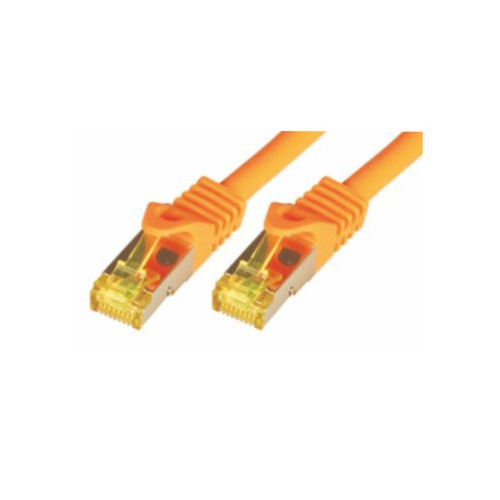 M-Cab M-Cab PAC0033 nätverkskablar Orange 0,5 m Cat7 SF/UTP (S-FTP)