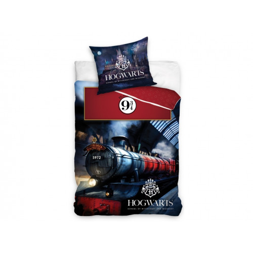 MCU Harry Potter Hogwarts Express Sengetøj, 100 procent bomuld