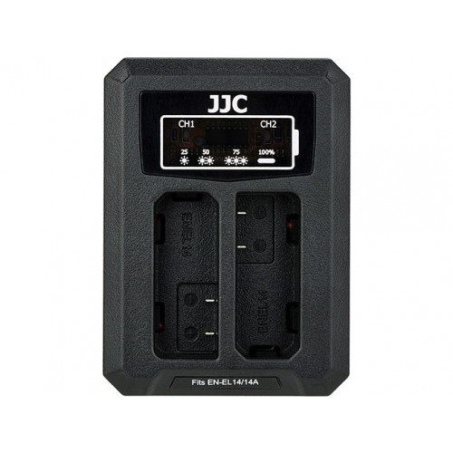 JJC Camera Charger JJC Dual Channel Dual Usb Charger For Nikon E...