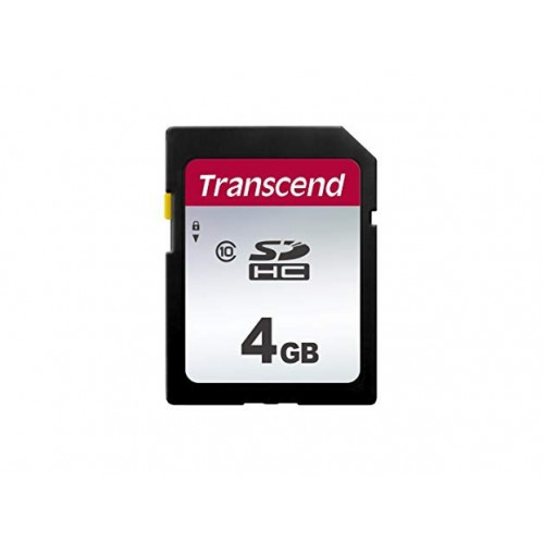 Transcend Transcend SDHC 300S 4GB, 4 GB, SDHC, Klass 10, NAND, 20 MB/s...