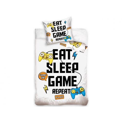 MCU Eat, Sleep, Game, Repeat Gamer Sengetøj