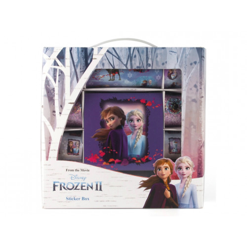 Øvrige Disney Frozen Sticker gift box with handle (contains 12 roll...