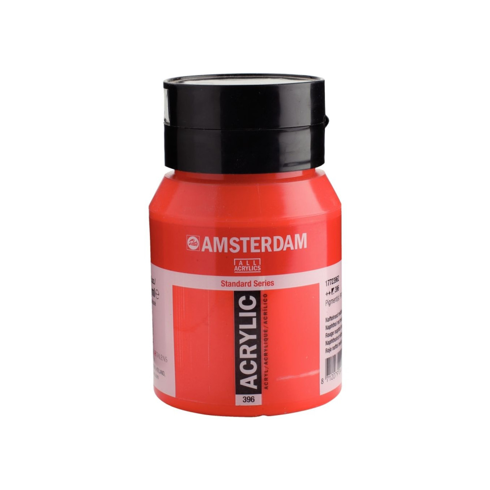 Produktbild för Amsterdam Standard Series akrylfärg i burk Naphthol Red Medi...
