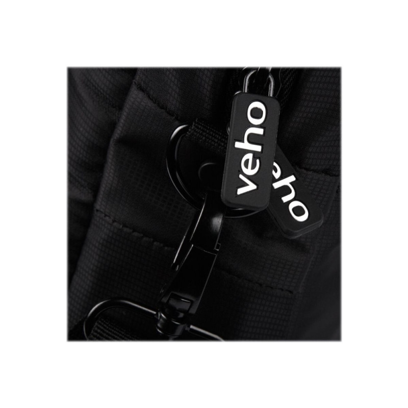Produktbild för Veho T-1 väskor bärbara datorer 39,6 cm (15.6") budväska Svart