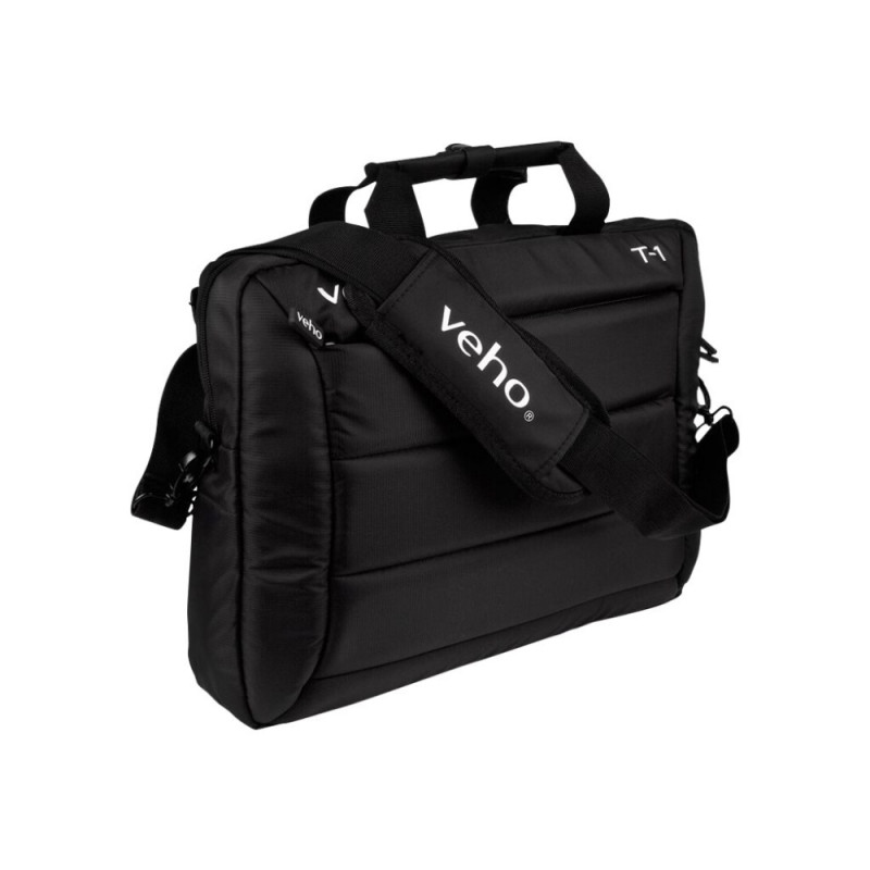 Produktbild för Veho T-1 väskor bärbara datorer 39,6 cm (15.6") budväska Svart