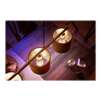 Produktbild för Philips Hue - LED-glödlampa - form: P45 - E14 - 5.7 W - varmt vitt ljus - 2700 K - vit