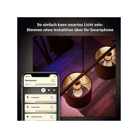 Produktbild för Philips Hue - LED-glödlampa - form: P45 - E14 - 5.7 W - varmt vitt ljus - 2700 K - vit