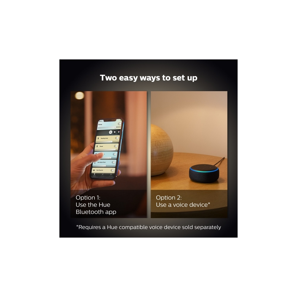 Produktbild för Philips Hue White - LED-glödlampa - form: ljus - E14 - 5.5 W - mjukt varmt vitt ljus - 2700 K