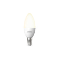 Produktbild för Philips Hue White - LED-glödlampa - form: ljus - E14 - 5.5 W - mjukt varmt vitt ljus - 2700 K