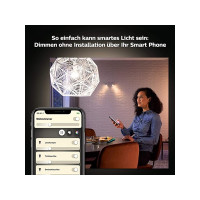 Produktbild för Philips Hue White - LED-glödlampa - form: ljus - E14 - 5.5 W - mjukt varmt vitt ljus - 2700 K
