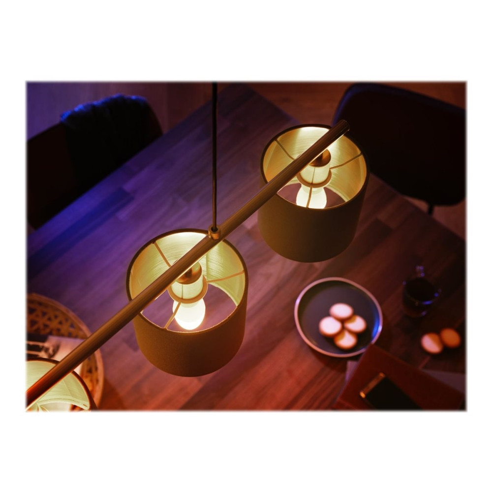 Produktbild för Philips Hue White - LED-glödlampa - form: ljus - E14 - 5.5 W - mjukt varmt vitt ljus - 2700 K