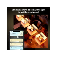 Produktbild för Philips Hue White - LED-glödlampa - form: ljus - E14 - 5.5 W - mjukt varmt vitt ljus - 2700 K