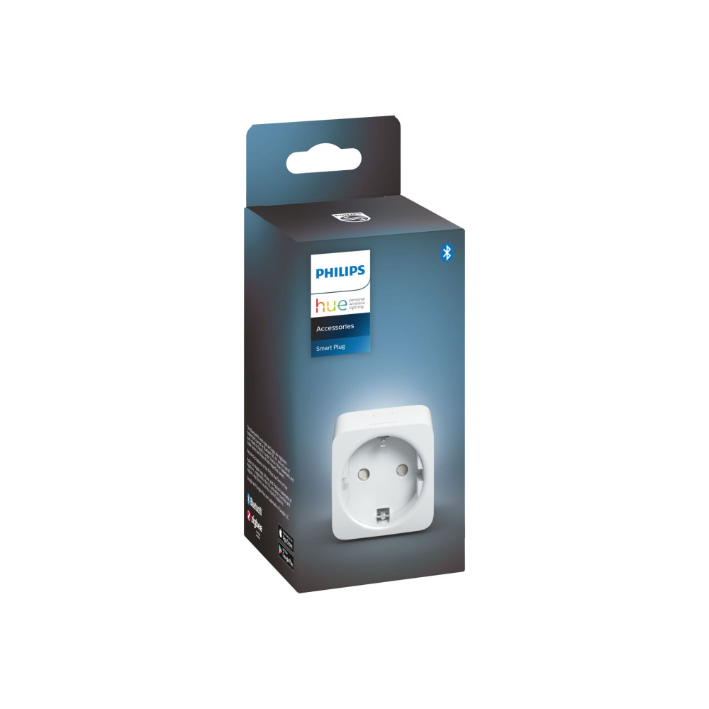 Produktbild för Philips Hue - smart kontakt - Bluetooth, ZigBee Light Link - vit