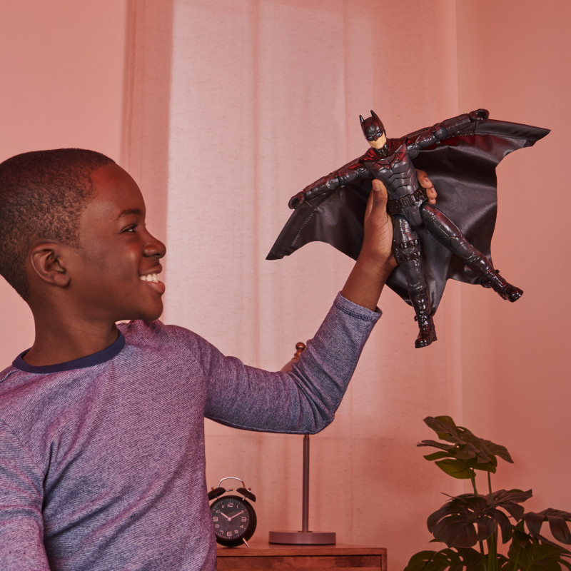 Produktbild för DC Comics Batman 12-inch Wingsuit Action Figure with Lights and Phrases
