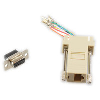 Miniatyr av produktbild för Microconnect SAD008 kabelomvandlare (hane/hona) RJ45 F DB9 F Beige