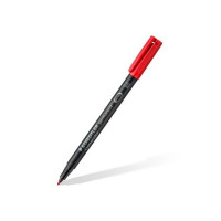 Produktbild för STAEDTLER Lumocolor 317 - markering - svart, röd, blå, grön (paket om 4)
