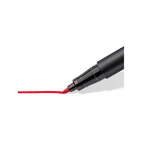 Produktbild för STAEDTLER Lumocolor 317 - markering - svart, röd, blå, grön (paket om 4)
