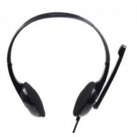 Miniatyr av produktbild för Gembird MHS-002 hörlur och headset Kabel Huvudband Samtal/musik Svart, Röd