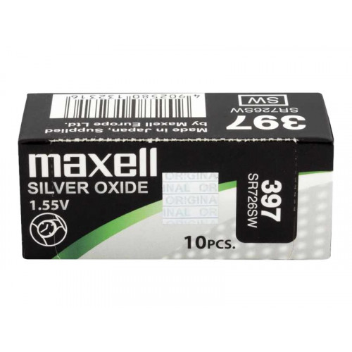 Maxell Maxell 18291200, Single-use battery, SR726SW, Sølvoxid (S),...
