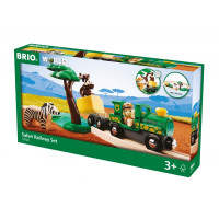 Produktbild för BRIO - Safari-järnvägsset