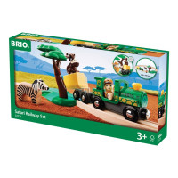 Produktbild för BRIO - Safari-järnvägsset