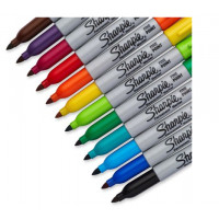 Miniatyr av produktbild för Sharpie Fine märkpennor 24 styck Fin spets Multifärg