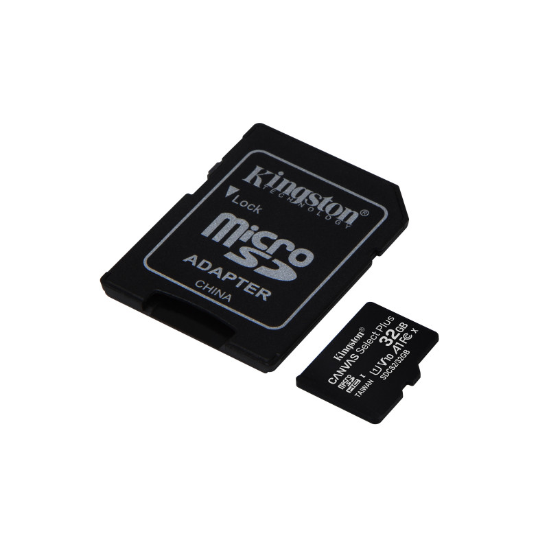 Produktbild för Kingston Technology Canvas Select Plus 32 GB MicroSDHC UHS-I Klass 10