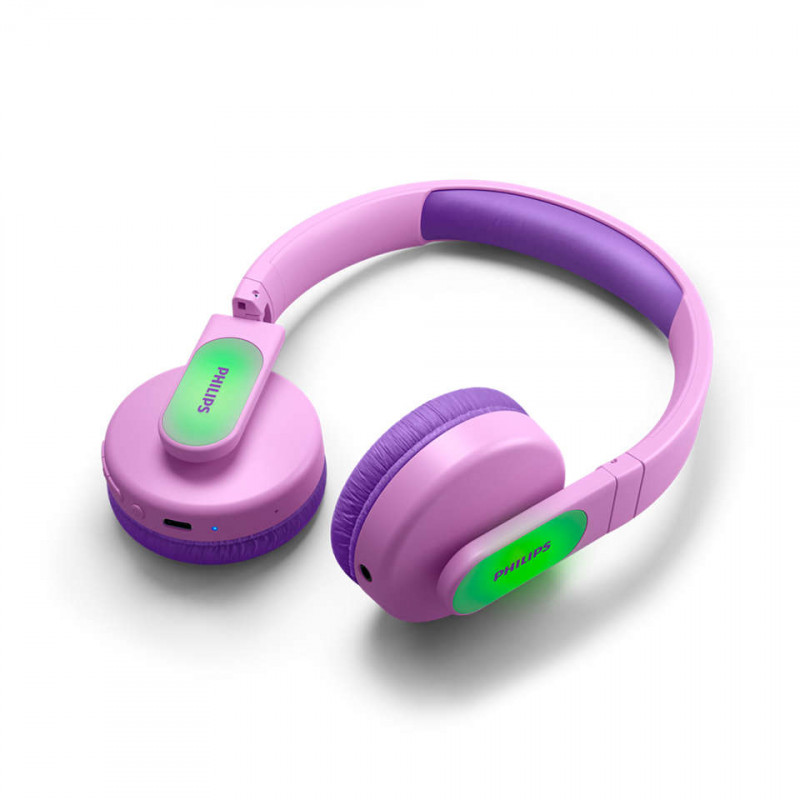 Produktbild för Philips TAK4206PK/00 hörlur och headset Kabel & Trådlös Huvudband USB Type-C Bluetooth Rosa