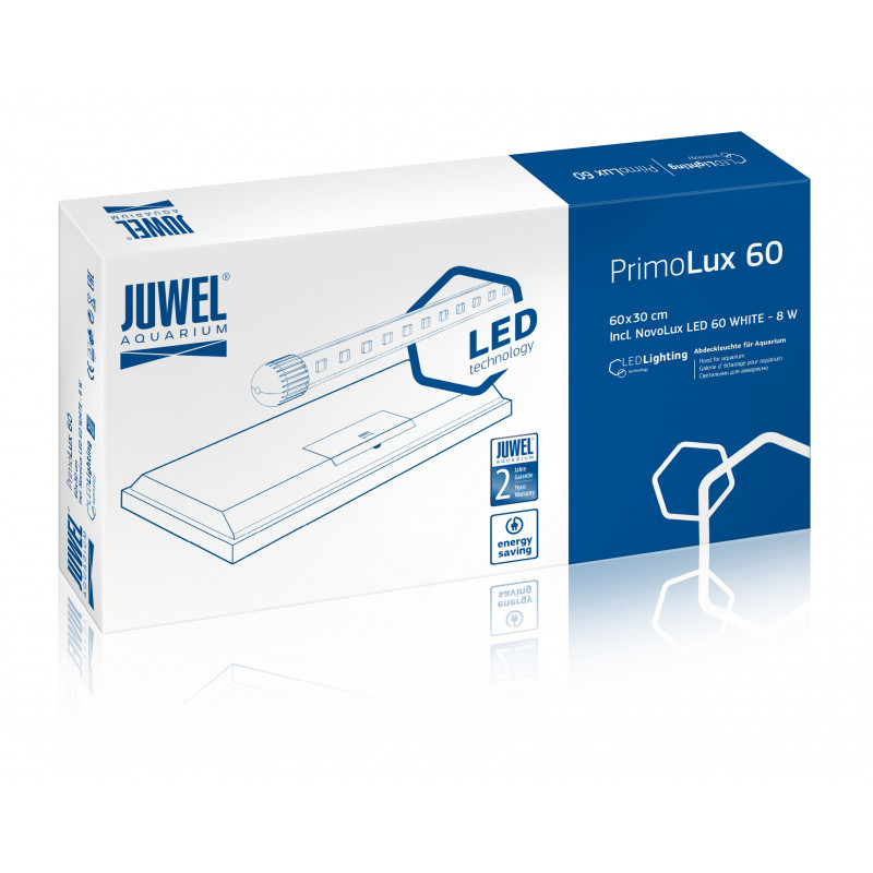 Produktbild för Ramp Juwel Primolux Svart LED 8watt 61x31cm