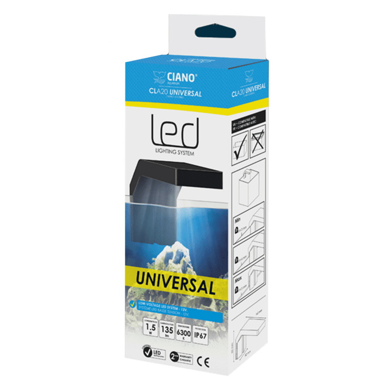 Produktbild för LED Universal + Trafo Ciano 1,5w