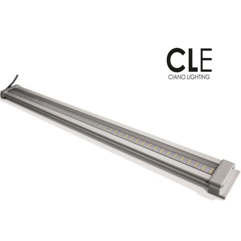Produktbild för LED CLE60 + Luckor + Trafo Vit Ciano 60cm
