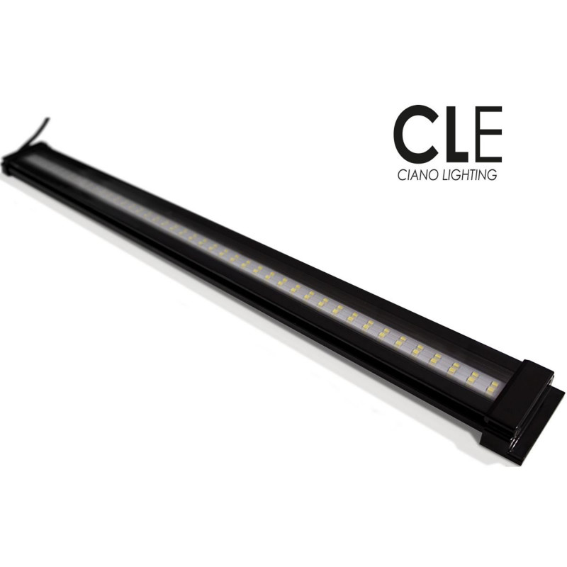Produktbild för LED CLE80 + Luckor + Trafo Svart Ciano 80cm