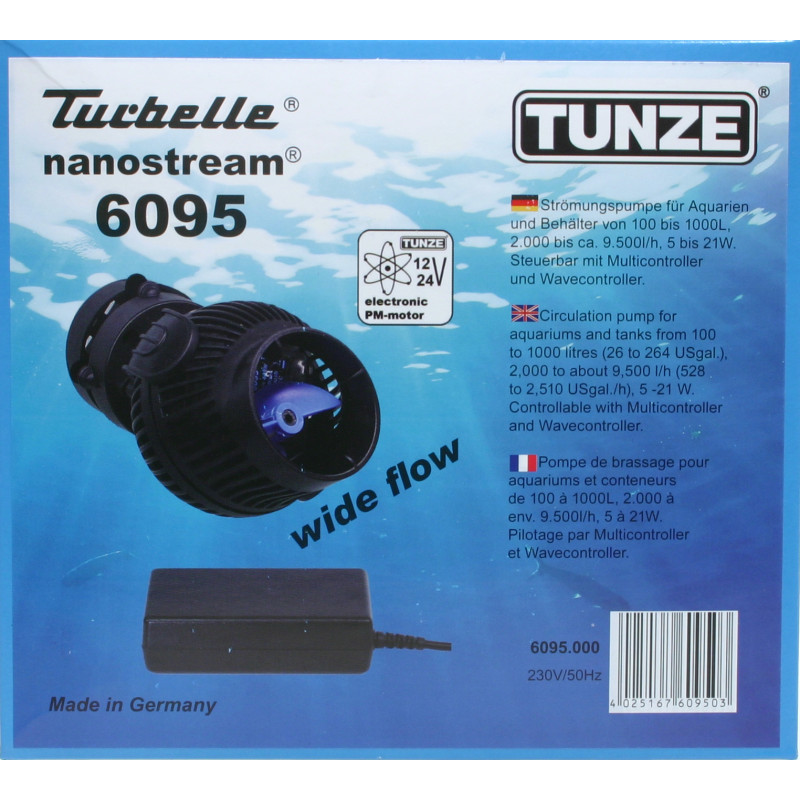 Produktbild för Cirk.pump Turbelle Nanostream 6095 1000l - 9500l/h