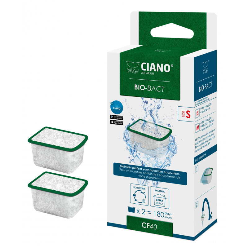 Produktbild för Bio Bact Small Ciano 2-pack