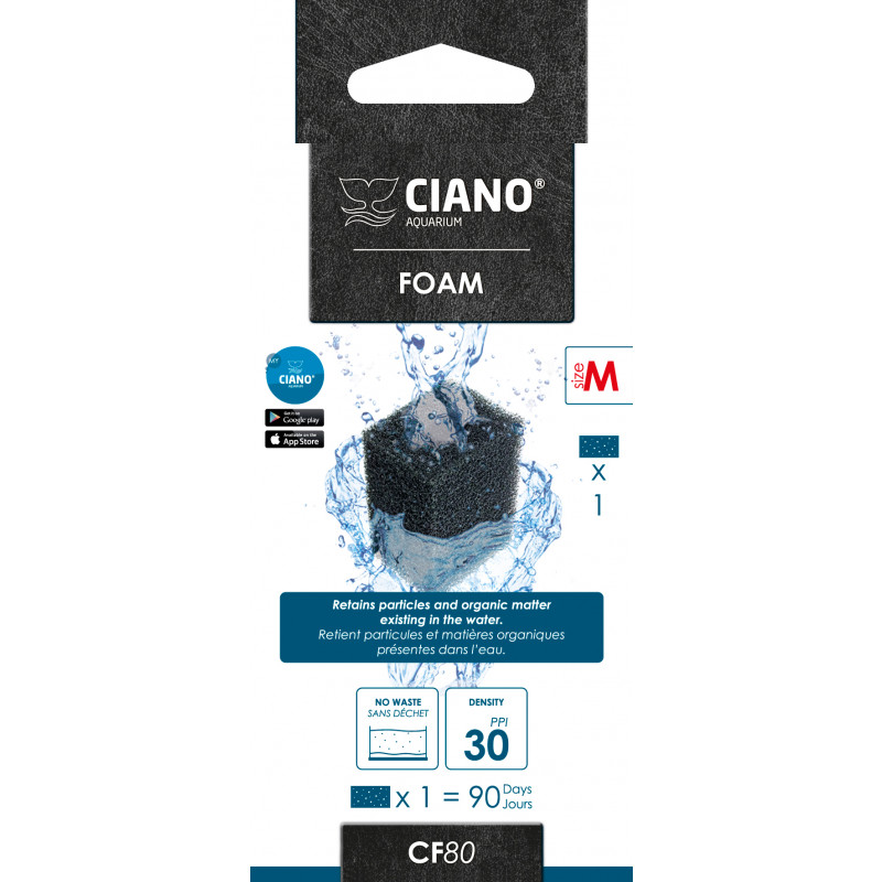 Produktbild för Filterpatron Medium Ciano