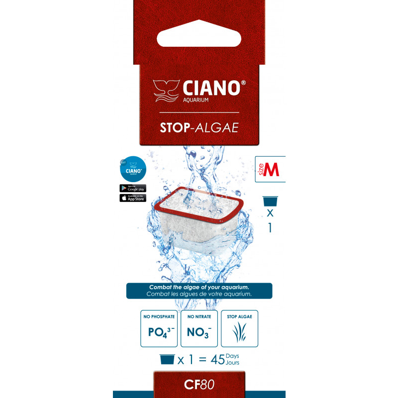 Produktbild för Stop Algae Medium Ciano
