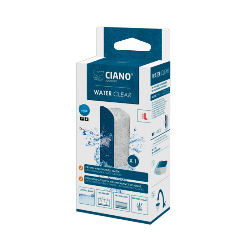 Produktbild för Water Clear Large Ciano