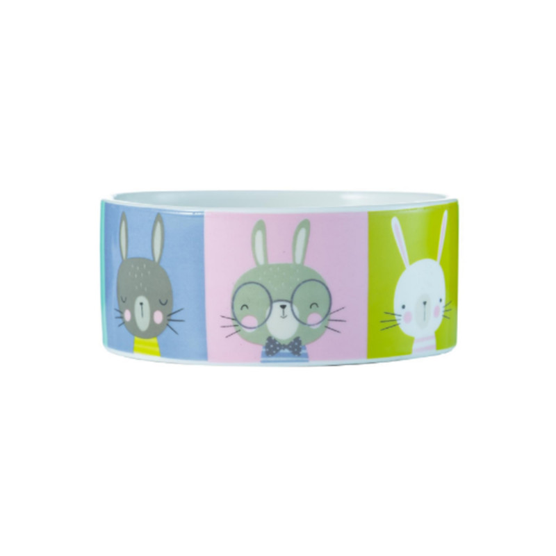 Produktbild för Keramikskål Kanin Rabbit MC 125x50mm
