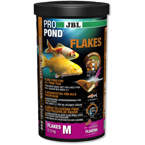 JBL JBL ProPond Flakes 1 l/130 gram