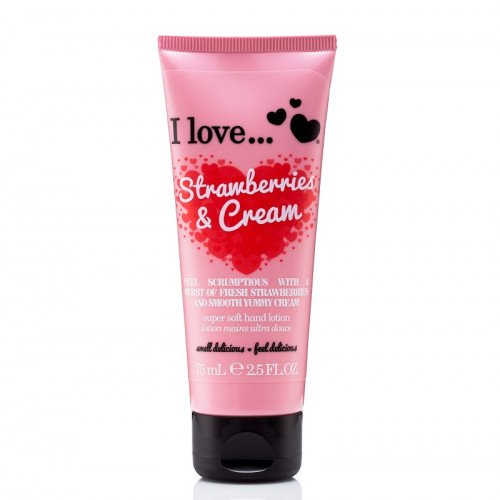 I Love... I Love… Strawberries & Cream Hand Lotion 75ml
