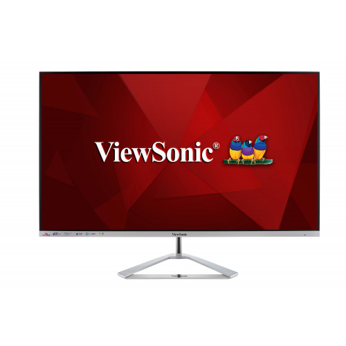 Viewsonic Viewsonic VX Series VX3276-4K-mhd 81,3 cm (32") 3840 x 2160 pixlar 4K Ultra HD LED Silver