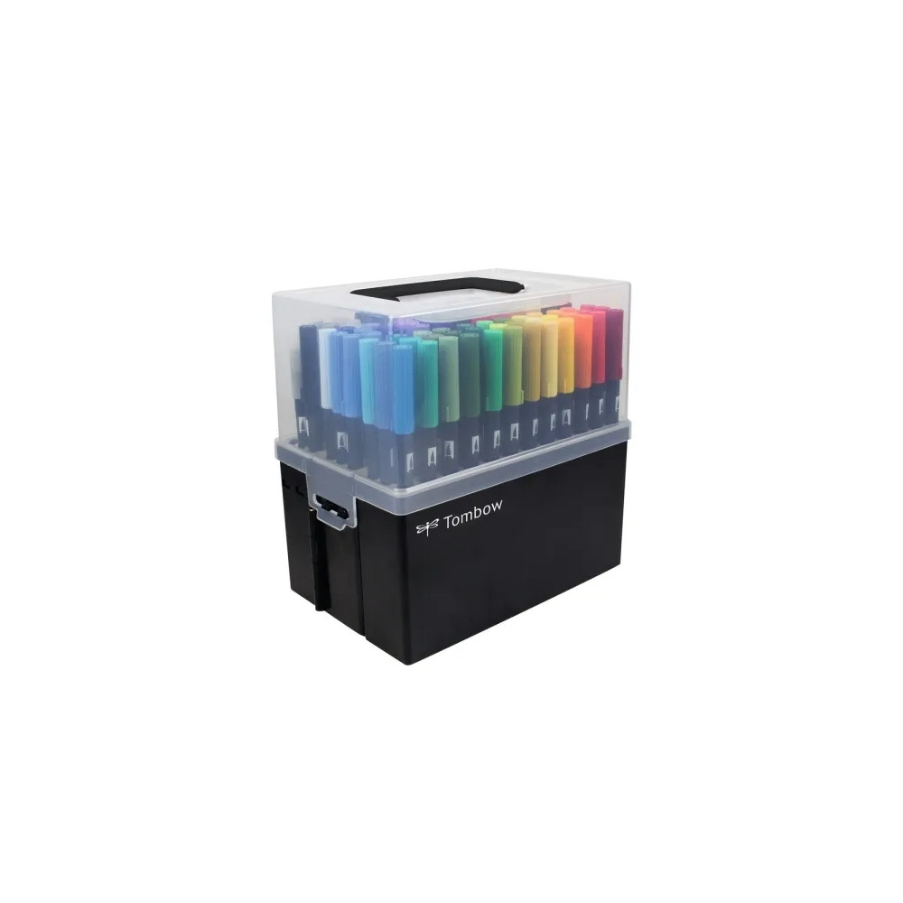 Produktbild för Marker Tombow ABT Dual Brush 108 stk. ass. farver i display...