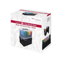 Produktbild för Marker Tombow ABT Dual Brush 108 stk. ass. farver i display...