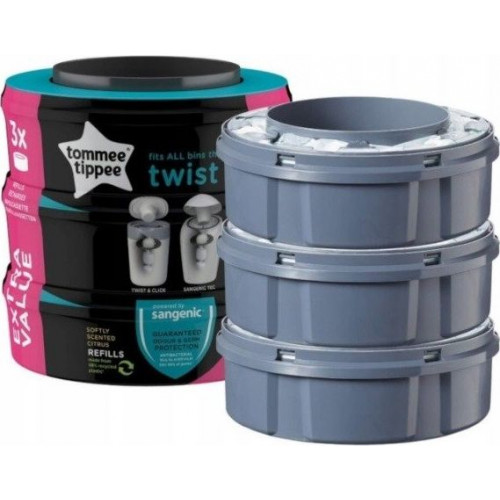 Tommee Tippee Sangenic Contribution to Sangenic TWIST 3 universal pack