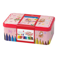 Produktbild för Faber-Castell CONNECTOR Ballerina - fiberspetspenna - olika klara färger (paket om 33)