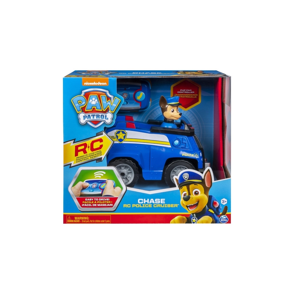 paw patrol chase rc cruiser